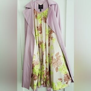 Isaac Mizrahi Trench Coat, Size M, never used